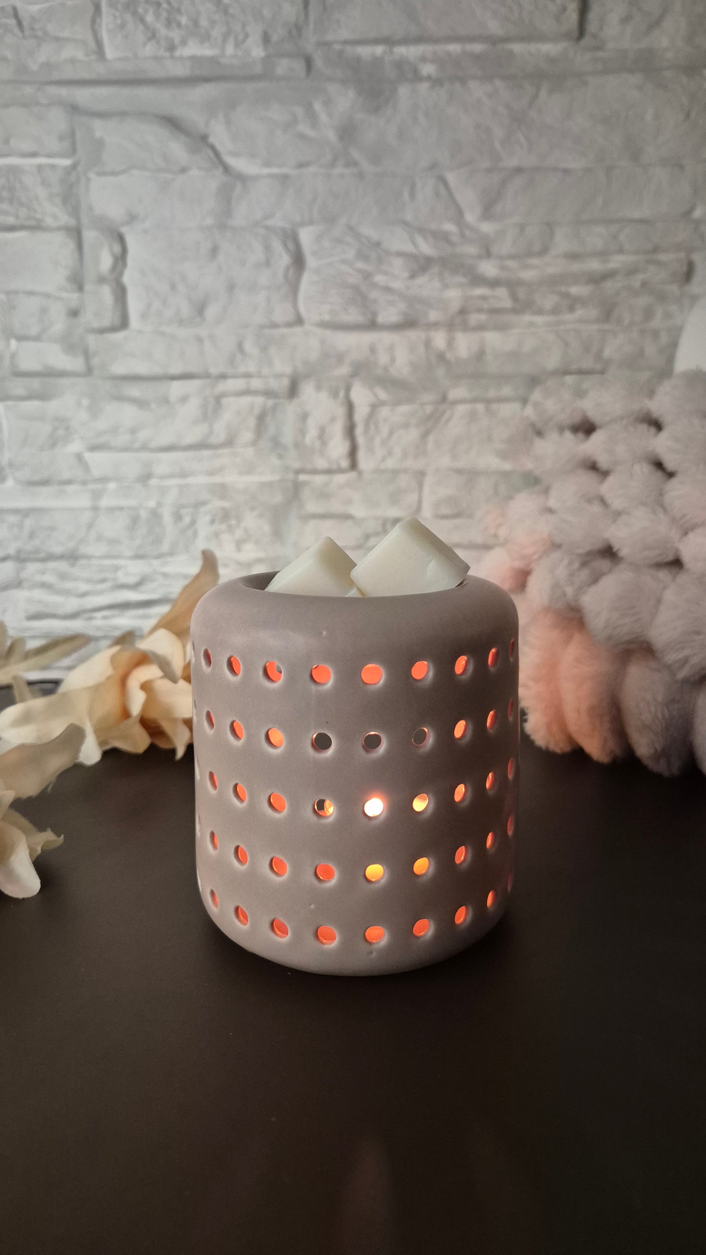 Brucia Essenza in ceramica Luce Soffusa