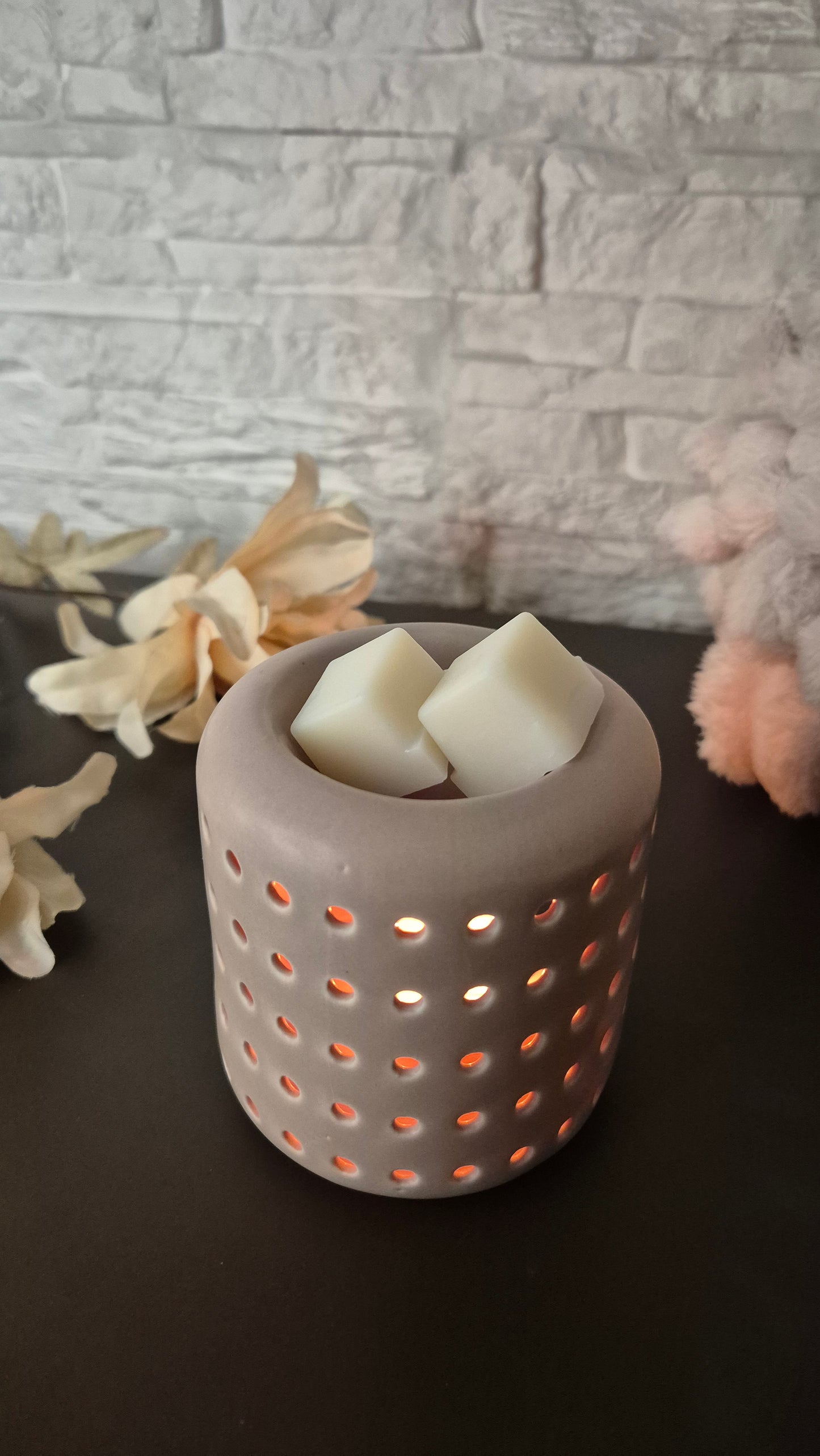 Brucia Essenza in ceramica Luce Soffusa