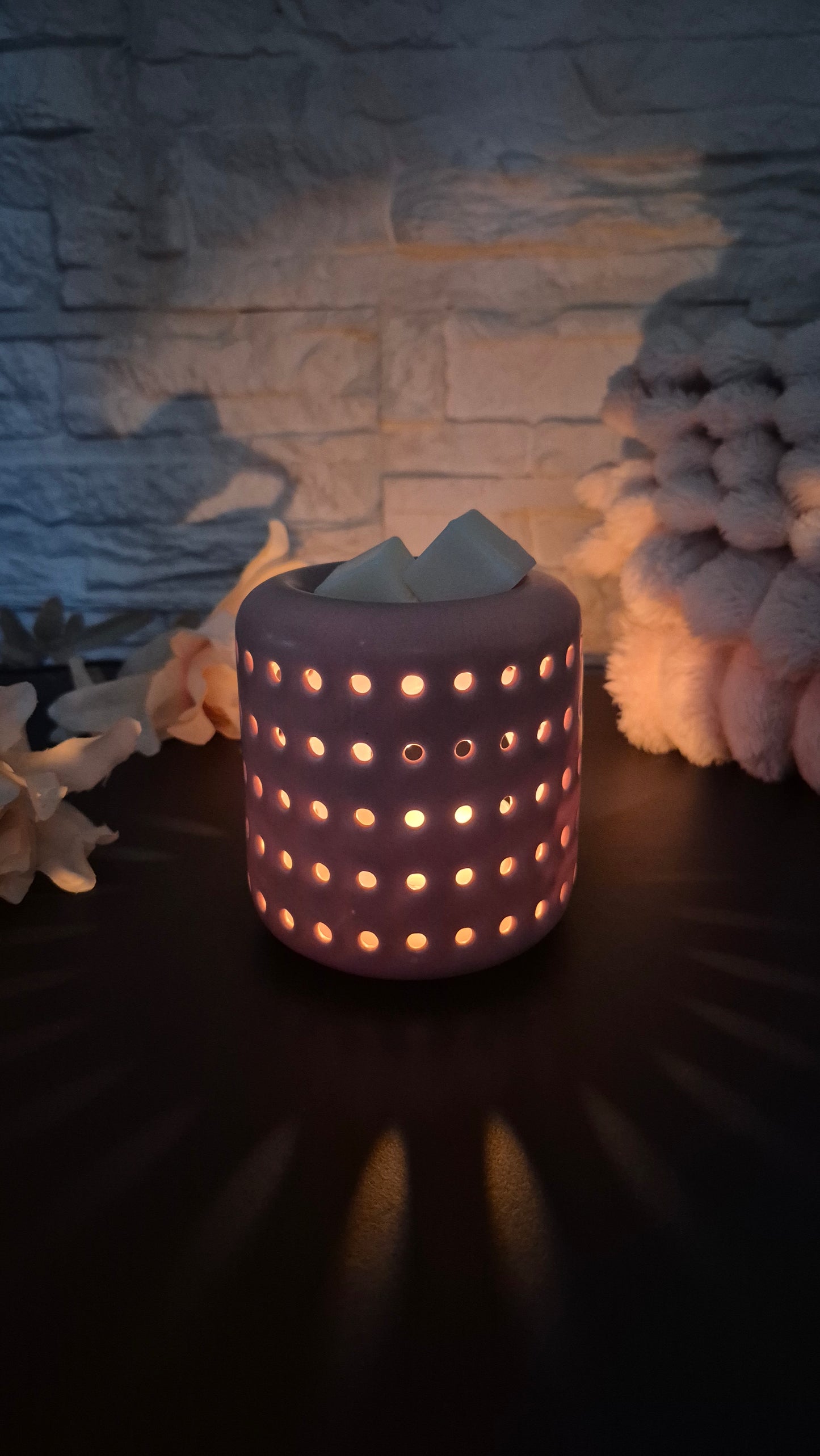Brucia Essenza in ceramica Luce Soffusa