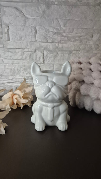 Brucia Essenze in ceramica Bulldog