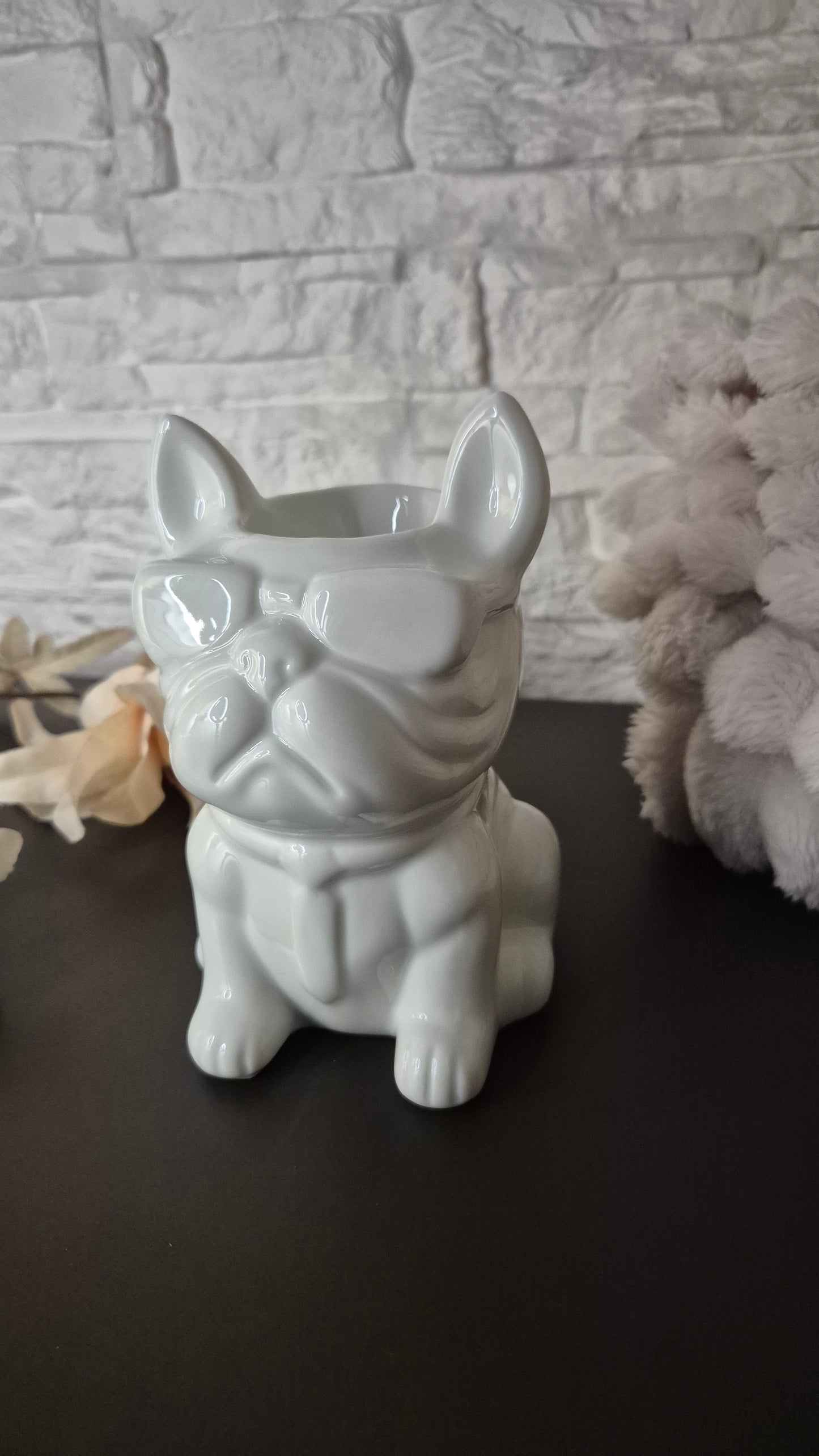 Brucia Essenze in ceramica Bulldog