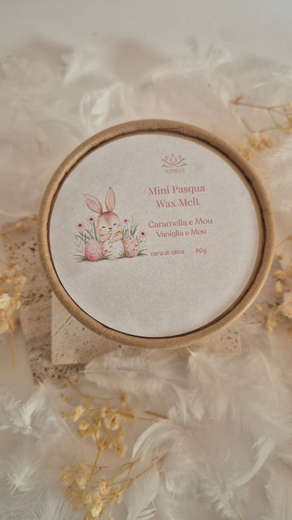 Mini Pasqua wax melt tart profumate