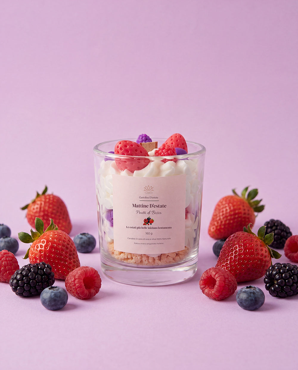 Candela Mattina D'estate| Frutti di bosco