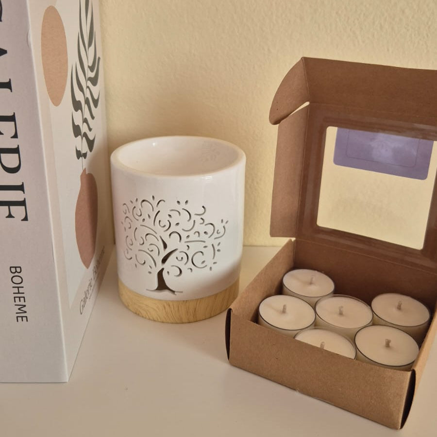 Tealight in cera di soia