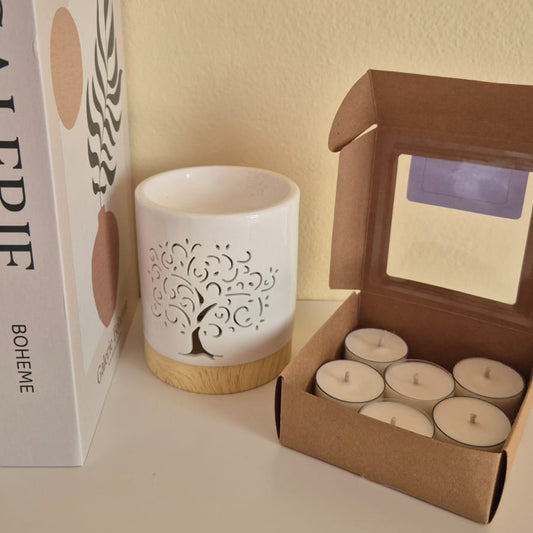 Tealight in cera di soia