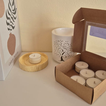 Tealight in cera di soia
