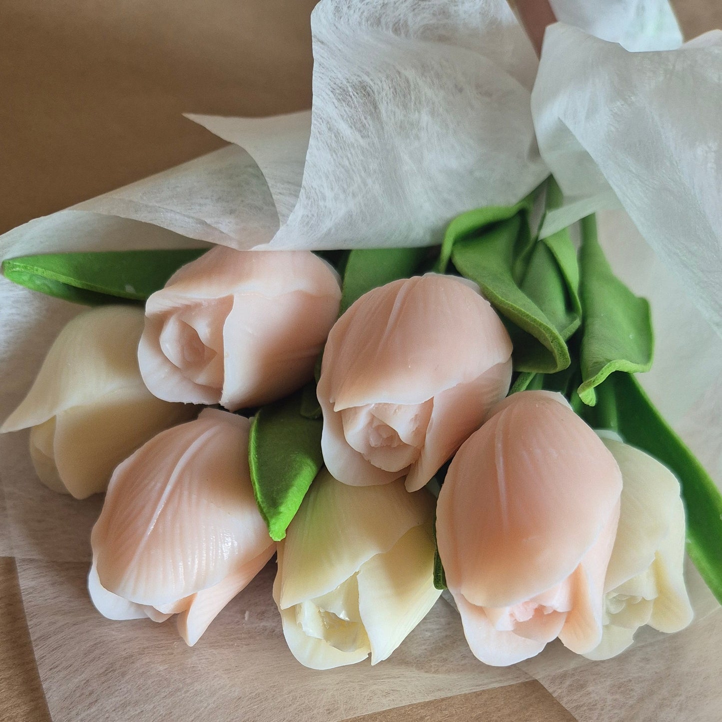 Mazzo di Fiori candela Tulipano